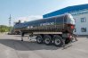Полуприцеп-цистерна ППЦН 38КТ-32 SAF УСТ 9465 термос, нар. нерж, внутр. 5 мм, черн, высота ССУ 1450 мм