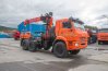 Седельный тягач с КМУ KS-2056 УСТ 5453 Камаз-43118-50 сп.м