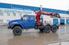 Седельный тягач с КМУ ИТ-200 (тросовый, люлька, бур) УСТ 5453 Урал NEXT 4320-6981-74, сдв. к.