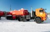 Автопоезд. Седельный тягач Камаз 6х6 с ППЦ 28Б-32-3