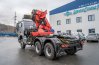 Тягач УСТ 5453 с КМУ ИМ-240 верхнее управление SHACMAN SX42586V385 (6х6), 315/80R22,5