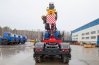 Седельный тягач с КМУ ИТ-200 (тросовый, люлька, бур) УСТ 5453 Урал NEXT 4320-6981-74, сдв. к.