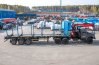 Седельный тягач Урал с ГМ М130L97 с полуприцепом сортиментовозом