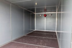 Отсек для ВВ с отделкой из жаропрочных и огнестойких материалов