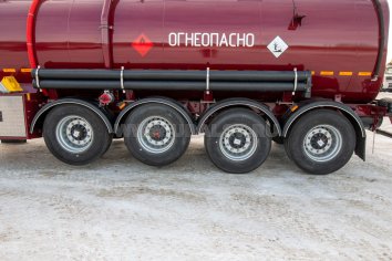 Односкатная ошиновка, оси SAF