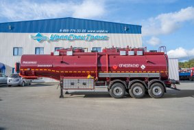Полуприцеп цистерна SEVEREST ППЦ 32К-32Л-5НР SEVEREST высота ССУ 1250 мм, насос, рекуперация, дисковые тормоза