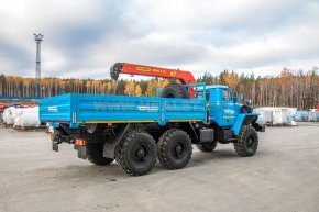 Бортовой с КМУ ИТ-80 Урал 5557-1151-72